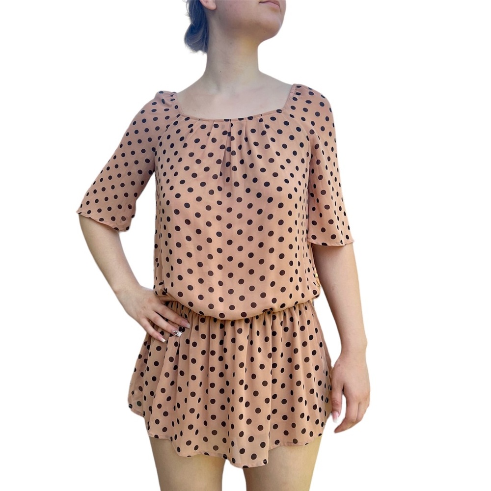Polka Dot Tunic, M